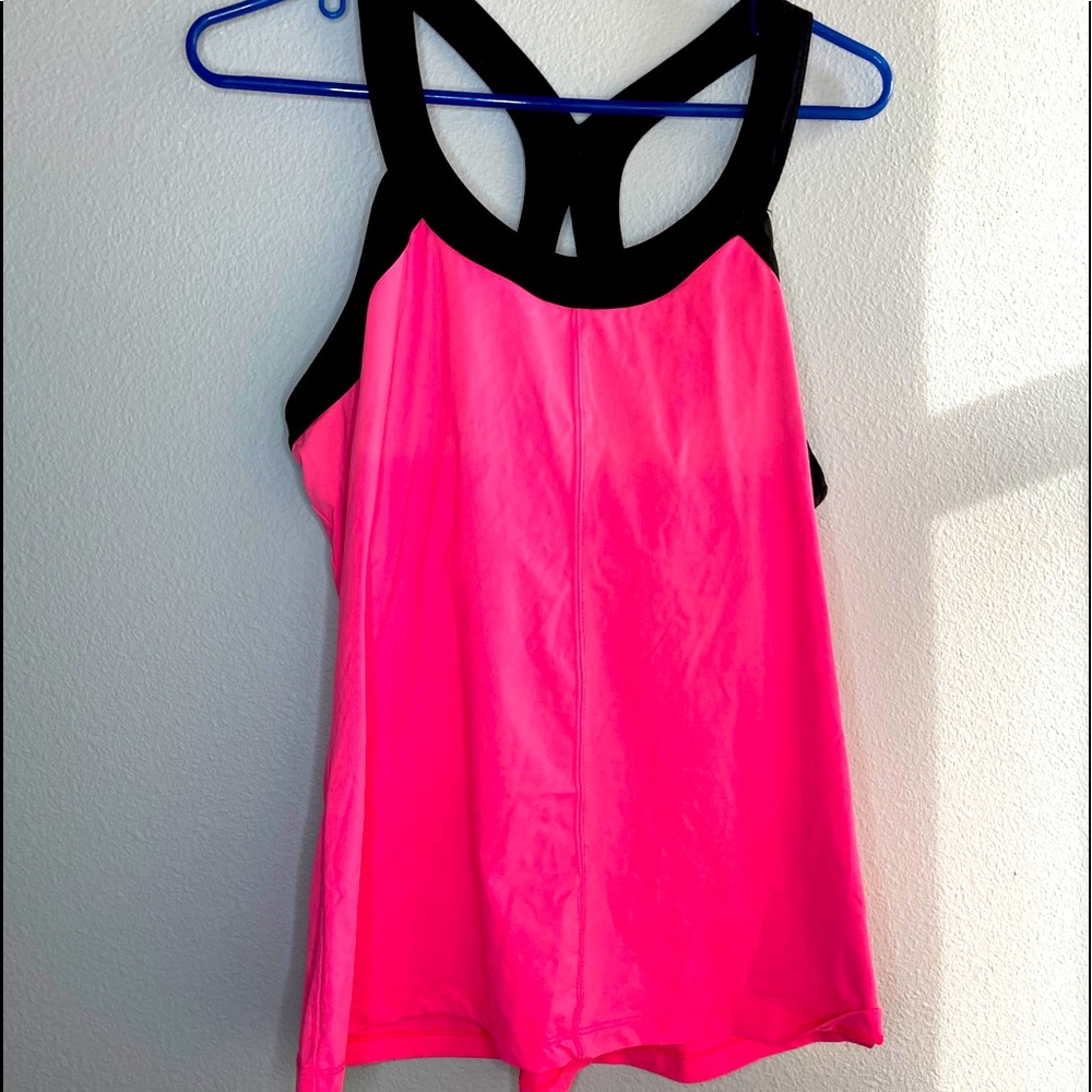 Workout top Xlarge pink and black